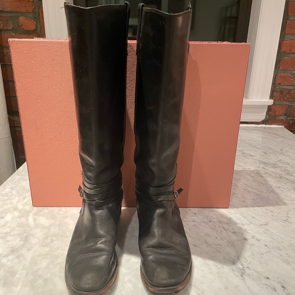 Frye Knee High Riding Boots